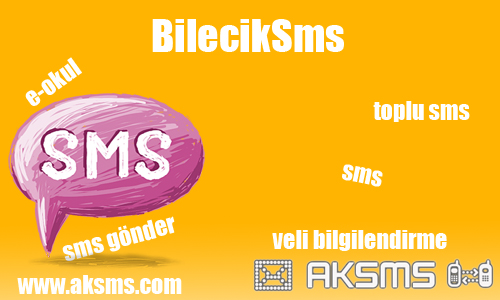 Bilecik sms,okul sms,e-okul sms,şirket sms,bilecik toplu sms